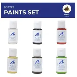 Comparateur de prix : Artesania Set de 6 peintures pour maquette bateau - Pêche Néerlandais Botter