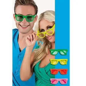 RueDeLaFete Lunettes Dance Party Jaunes pas cher
