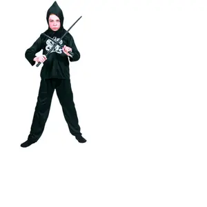 RueDeLaFete Déguisement de Ninja pour enfant - MARQUE - Modèle - Noir - Polyester - Intérieur