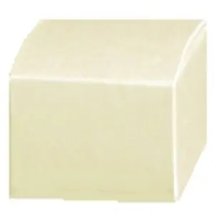 RueDeLaFete Ballotin Cube carton ivoire nacré 4cm pas cher