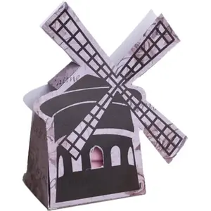 RueDeLaFete Ballotin carton avec plexi, Paris Moulin Rouge pas cher