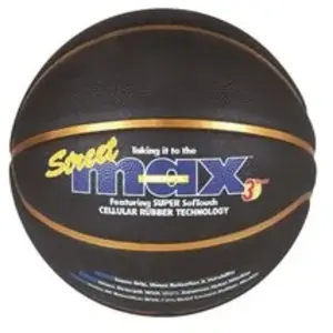 Ballon de basketball enfant Spordas StreetMax Noir Taille 5 M574290 pas cher