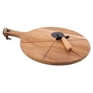 Comparateur de prix : POINT-VIRGULE Couteau À Pizza Et Planche À Servir