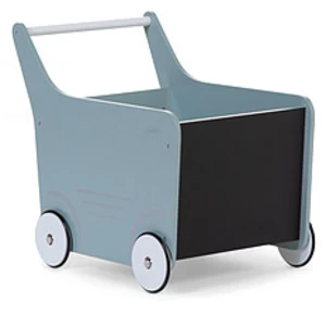 Childhome Chariot de marche en bois mint blue pas cher