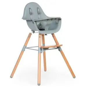 CHILDHOME Chaise haute enfant évolutive Evolu 2 2en1 bois naturel foncé... pas cher