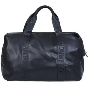 Comparateur de prix : Sac à langer Mommy Bag Simili Cuir NOIR Childhome