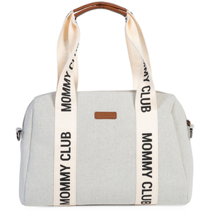 Comparateur de prix : CHILDHOME Sac à langer Mommy Club Signatur toile off white