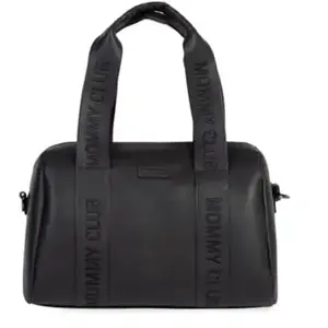 Comparateur de prix : CHILDHOME Sac à langer Mommy Club Signatur similicuir noir