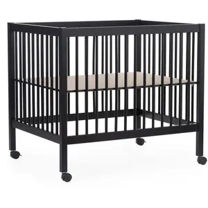 Comparateur de prix : Childhome Parc 97 noir avec roues (75 x 95 cm)