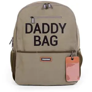 Comparateur de prix : CHILDHOME - Daddy Bagpack Sac à langer Canvas Kaki