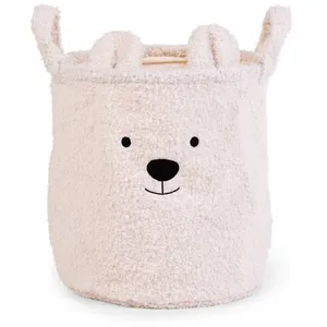 Panier de rangement Teddy 30 cm écru - Childhome
