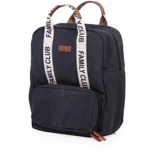 Comparateur de prix : Childhome Family Club Black sac à dos à langer 40 x 30 x 16 cm 1 pcs