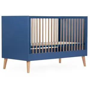 Childhome Lit bébé évolutif Bold Blue (70 x 140 cm)