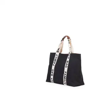 Comparateur de prix : Sac à langer Family Bag signature canvas NOIR Childhome