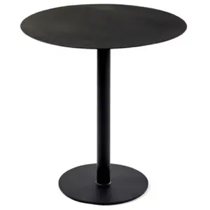 Table de Bistrot noire ronde 70 cm - Serax
