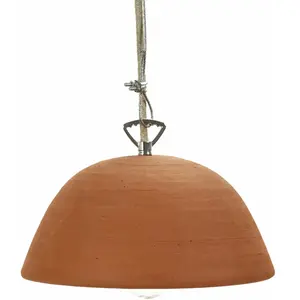Suspension en terre cuite terracotta 22 cm Terra - Serax pas cher