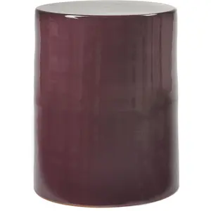 Serax Table d'appoint violette en céramique 37 x 46 cm Marie Michielssen - S... pas cher