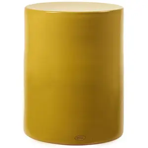Serax Table d'appoint ocre pawn en céramique 37 x 46 cm Marie Michielssen pas cher