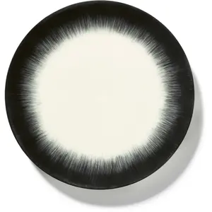 Serax - Assiette Ann Demeulemeester - Set de 2 Noir taille uniqueVendu parsmallable