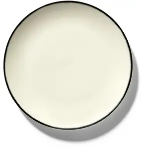Serax - Assiettes Ann Demeulemeester - Set de 2 Blanc taille uniqueVendu parsmallable