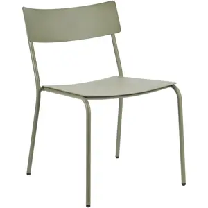 Chaise en aluminium verte August - Serax pas cher