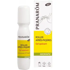 Pranarom Aromapic Roller Après-Piqûres Gel Apaisant Bio 15ml pas cher