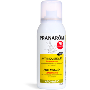 Comparateur de prix : Pranarom Aromapic Spray Corps Anti-moustique 75ml