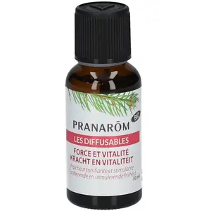 Comparateur de prix : Pranarom Pranarôm Les Diffusables Mélange d'Huiles Essentielles Force et Vitalité Bio 30ml
