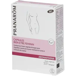Comparateur de prix : Pranarom Aromafemina Bien Etre Féminin Onagre Bio 30 capsules
