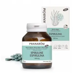 Comparateur de prix : Pranarom Micro-Algues Spiruline Bio 150 comprimés
