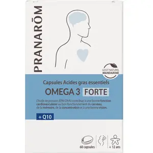 Comparateur de prix : Pranarom Omega 3 Forte 60 capsules