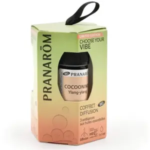 Pranarôm Pranarom Coffret Diffusion Choose Your Vibe 3 Synergies Bio 3x5ml pas cher