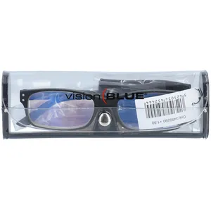 Bello Mondo Pharmaglasses VisionBlue PC01 +1.50 Black | 1 pièce pas cher