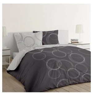 VISION Parure de couette Lenny - 100% coton - 1 housse de couette 140 ... pas cher