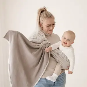 Écharpe de portage Tricot-Sling Latte Macchiato