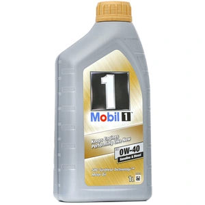 Mobil 1 FS 0 W40 153672 motorenöl Synthetic, doré, 1L pas cher