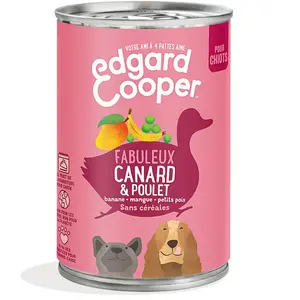 Edgard & Cooper Puppy sans céréales 400 g pour chiot - canard, pouletVendu parzooplus