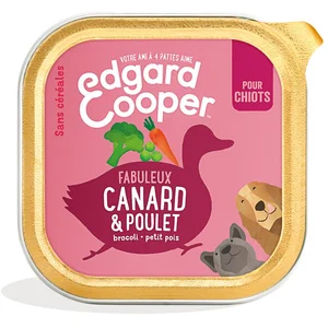 Comparateur de prix : Edgard & Cooper Puppy sans céréales 150 g pour chiot - canard, poulet