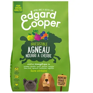 2,5kg Edgard & Cooper Adult agneau sans céréales - Croquettes pour chien pas cher