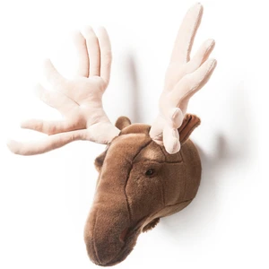 Comparateur de prix : Peluche Elan grand Alfred Bibib & Co - Marron et beige - L31 x P19 x H20 cm - Enfant - Mixte