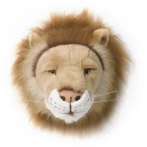 Comparateur de prix : WildandSoft Wild & Soft - Trophée Lion Marron clair  taille unique