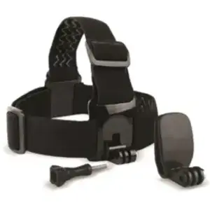 Comparateur de prix : Movincam Sangle de tête et Clip d'attache rapide Movin'CAM Noir pour GoPro