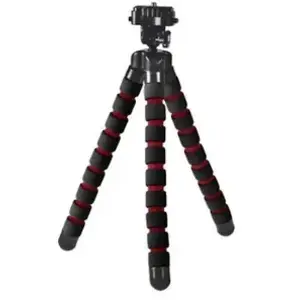 Trépied Movincam Universel Flexible Modulable 275 mm Noir et rouge pas cher