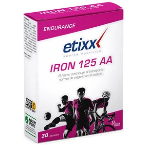 Comparateur de prix : Etixx Boîte De Comprimés Iron 125 Aa Saveur Neutre 30 Unités One Size