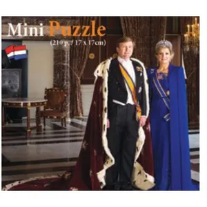 Puzzle 1000 Pièces : Couple Royal Willem-Alexander et Maxima des Pays-Bas, PuzzelManVendu parfnac