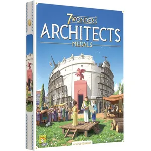 Comparateur de prix : Asmodée Jeu De Stratégie Asmodee 7 Wonders Architects Medals Extension