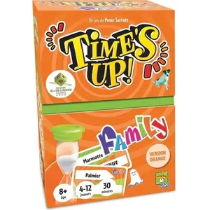 Comparateur de prix : Asmodee Jeu d'Ambiance Time's Up Family 2 Orange - Amusement en Famille - Neuf