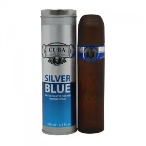 Cuba Silver Blue - Fragluxe Eau De Toilette Spray 100 ML pas cher