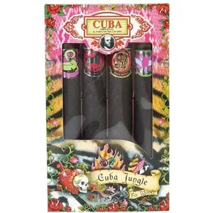 Cuba Jungle coffret cadeau pour femme 4x35 ml pas cher