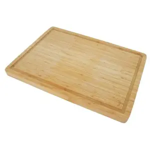 Point-Virgule POINT VIRGULE Planche à viande double face 51 x 35.5 x 3 cm - Bamboo pas cher